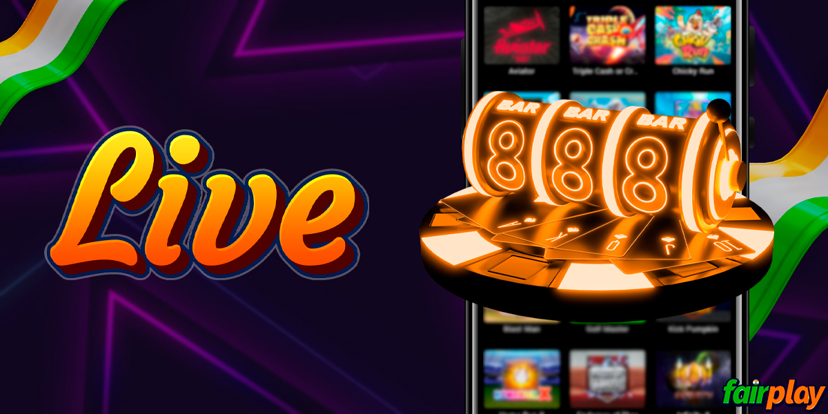 Play live only on the official site