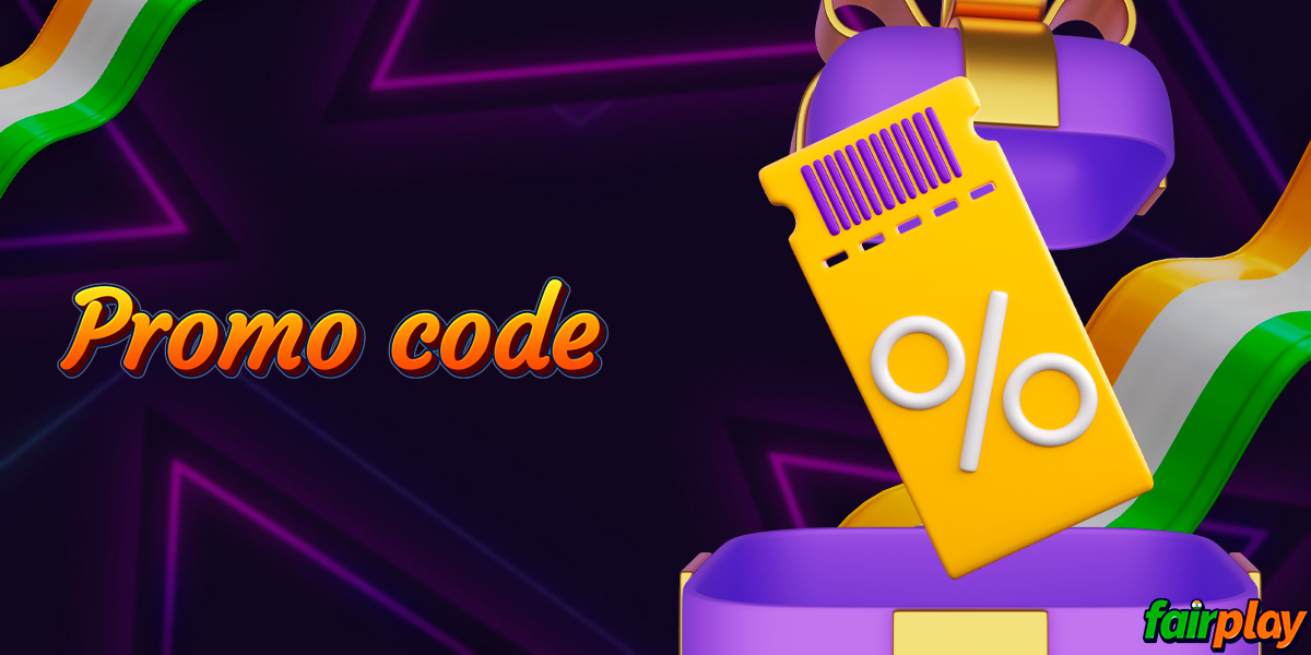 Unique promo code for India