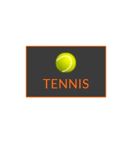 Sports betting section for tennis.